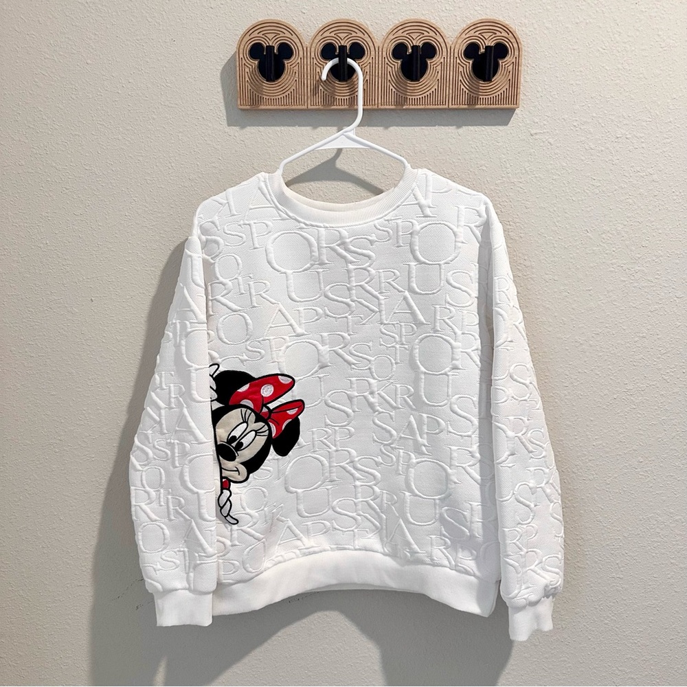 Minnie Mouse streetwear pullover sweater